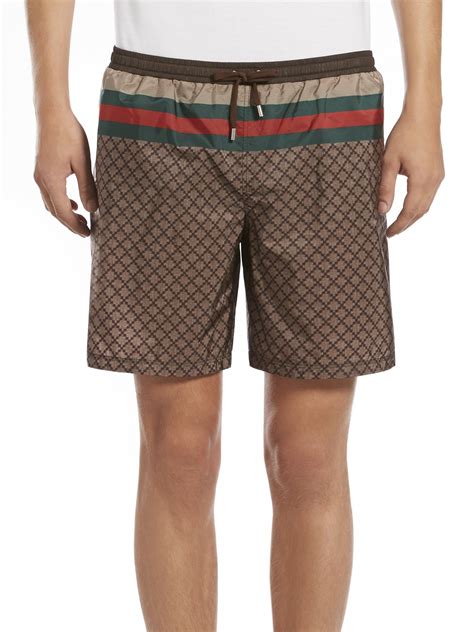 gucci swimming trunks|Gucci men swimsuit.